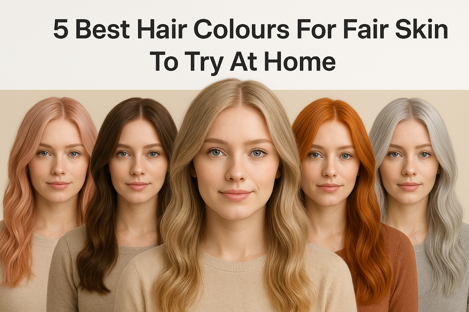 5 Best Hair Colours For Fair Skin To Try At Home