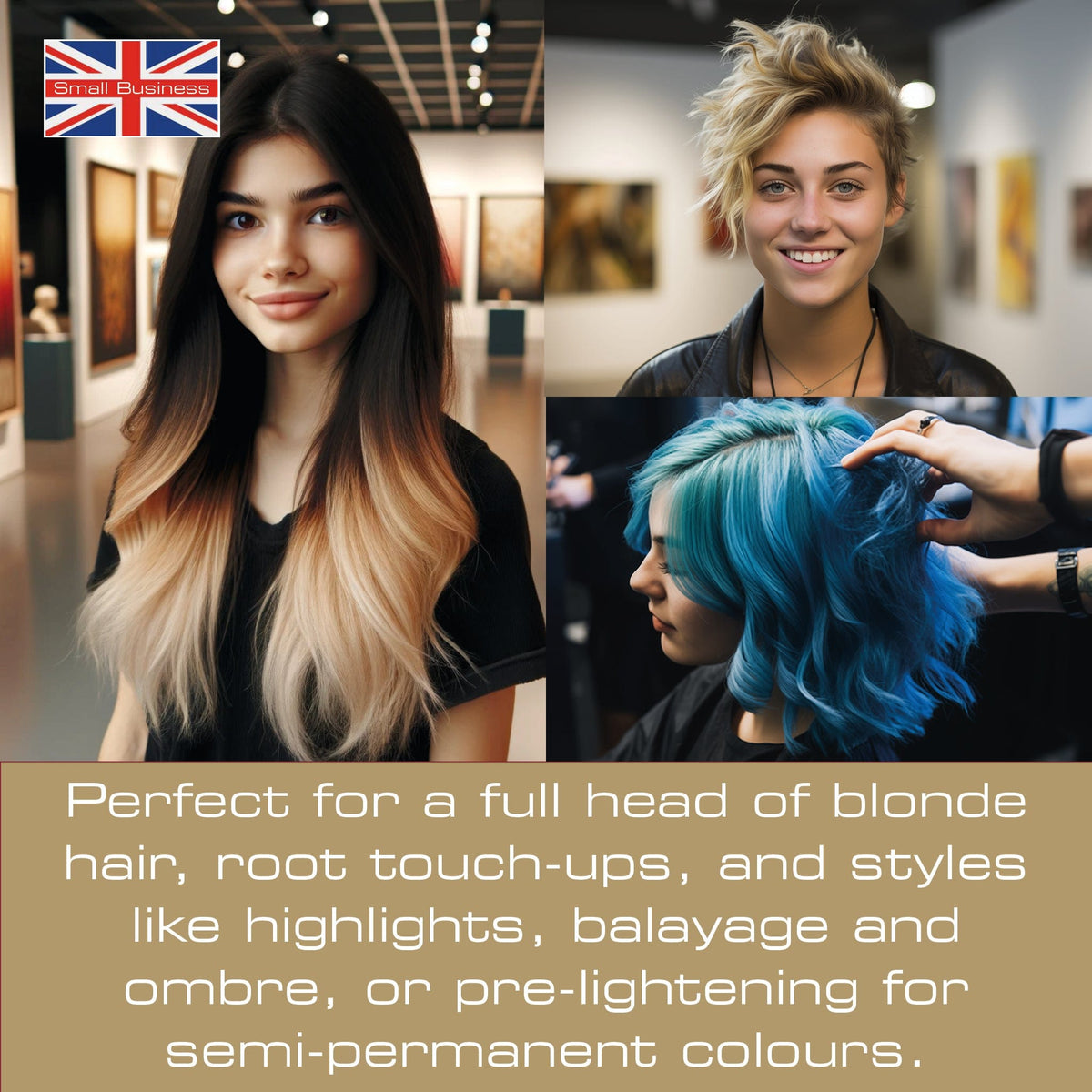 No.1 Smart Blonde Hair Bleach Kit for Dark Hair