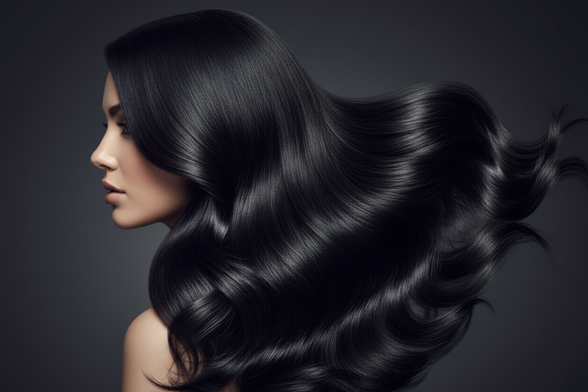 How To Choose Black Hair Dye: Shades, Types & At-Home Tips