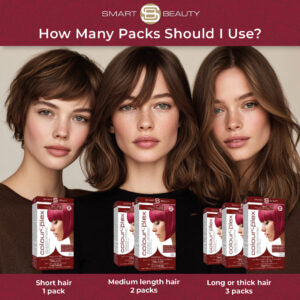Real Red Hair Dye with Added Plex Hair Care Conditioner, Permanent Hair Colour